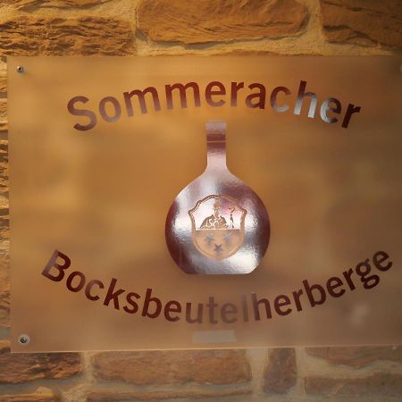 Bocksbeutelherberge Sommerach Zewnętrze zdjęcie